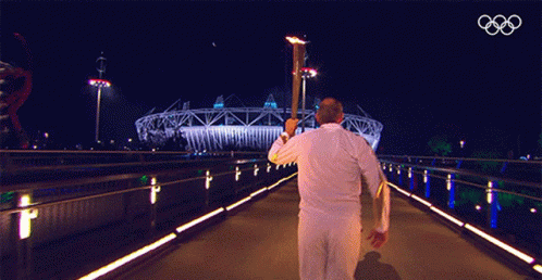 Running London2012 GIF - Running London2012 Olympic Flame GIFs