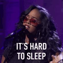 Its Hard To Sleep Her GIF - Its Hard To Sleep Her Hold On Song GIFs