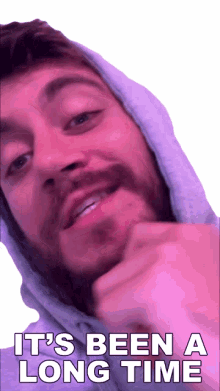 Its Been A Long Time Casey Frey GIF - Its Been A Long Time Casey Frey Its Been A While GIFs
