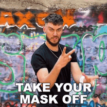 Take Your Mask Off Casey Frey GIF - Take Your Mask Off Casey Frey Wanka Boi Song GIFs