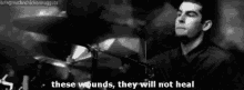 Chester Bennington These Wounds They Will Not Heal GIF - Chester Bennington These Wounds They Will Not Heal Linkin Park GIFs