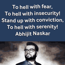 Abhijit Naskar Naskar GIF - Abhijit Naskar Naskar Conviction GIFs