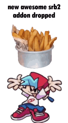 srb2 addon fnf fries