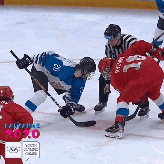 Puck Drop Referee GIF - Puck Drop Referee Face Off - Discover & Share GIFs