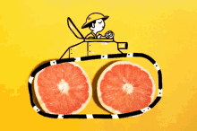 Grapefruit Tank GIF