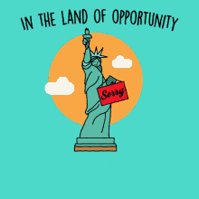 Statue Of Liberty Lady Liberty GIF - Statue Of Liberty Lady Liberty In The Land Of Opportunity GIFs