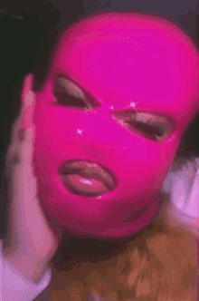 Itsmaliaa Pink GIF - Itsmaliaa Pink Skimask GIFs
