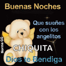 Buenas Noches Good Night GIF - Buenas Noches Good Night Que Sueñes Con Los Angelitos GIFs