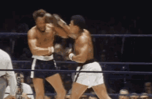Muhammad Ali Fighting GIF - Muhammad Ali Fighting Mike Tyson GIFs