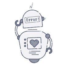 error bluebot
