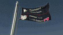 a flag that says kaantutorial canim kizim