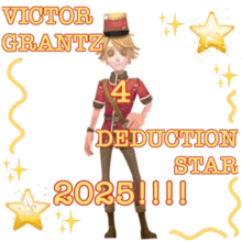 a victor grantz 4 deduction star 2025 !!! poster