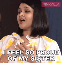 I Feel So Proud Of My Sister Mitali Handa GIF - I Feel So Proud Of My Sister Mitali Handa Pinkvilla GIFs