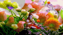 Lord Shiva Fflowers GIF - Lord Shiva Fflowers Peaceful GIFs