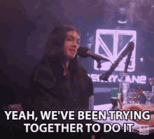 Yeah Weve Been Trying Together To Do It Trying GIF - Yeah Weve Been Trying Together To Do It Trying Trying To Do It GIFs