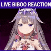 Koseki Bijou Biboo GIF - Koseki Bijou Biboo Live Biboo Reaction GIFs