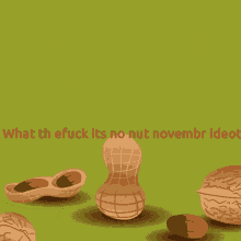 Nut November GIF - Nut November No Nut November GIFs
