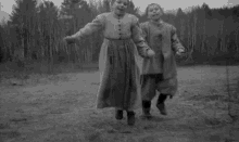 twins children the witch forest skipping