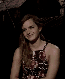 Hehe Really GIF - Hehe Really Emma Watson GIFs