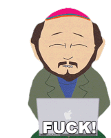 Fuck Gerald Broflovski Sticker - Fuck Gerald Broflovski South Park Stickers