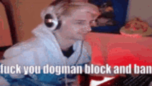 Dogman Block And Ban GIF - Dogman Block And Ban Block GIFs