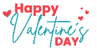 a happy valentine 's day sign with hearts on it