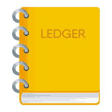 ledger objects joypixels notebook accounting