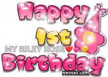 happy 1st birthday my riley rose