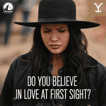Do You Believe In Love At First Sight Monica Dutton GIF - Do You Believe In Love At First Sight Monica Dutton Kelsey Asbille GIFs