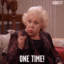 One Time Once GIF - One Time Once Only On One Occasion GIFs