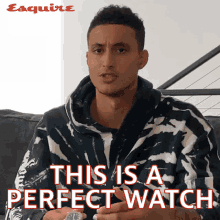This Is A Perfect Watch Kyle Alexander Kuzma GIF - This Is A Perfect Watch Kyle Alexander Kuzma Esquire GIFs