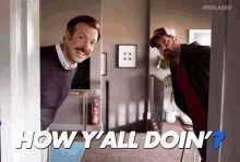 Ted Lasso 1x01 GIF - Ted Lasso 1x01 Hey GIFs