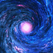 blue spiral