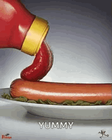 Lick Ketchup GIF - Lick Ketchup Hotdog GIFs