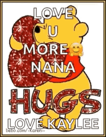 Hug Glitter GIF - Hug Glitter Winnie GIFs