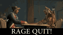 Assassins Creed Rage Quit GIF - Assassins Creed Rage Quit Chess GIFs