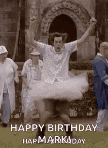 Dance Happy Birthday Mark GIF - Dance Happy Birthday Mark Jim Carrey GIFs