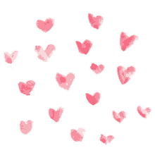 Hearts Pink Hearts GIF