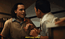 Loki Whats Your Name GIF - Loki Whats Your Name What Is Your Name GIFs