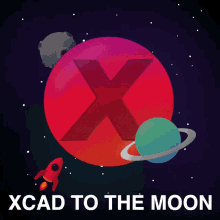 Xcad Xcad To The Moon GIF - Xcad Xcad To The Moon Xcademy GIFs