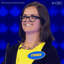 Yes Connie GIF - Yes Connie Family Feud Canada GIFs