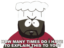 how many times do i have to explain this to you chef south park season2ep5 s2e5