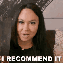 I Recommend It Mariah Milano GIF - I Recommend It Mariah Milano Dinner With Mariah GIFs