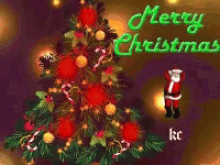 Merry Christmas Christmas Tree GIF - Merry Christmas Christmas Tree Holiday GIFs