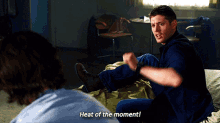 Heat Of The Moment Supernatural GIF - Heat Of The Moment Supernatural Pointing GIFs