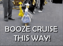 Booze Cruise Booze Cruise This Way GIF - Booze Cruise Booze Cruise This Way Come On Ladies GIFs
