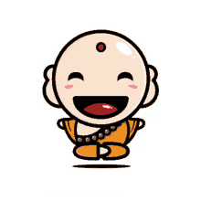 happy buddha cute