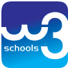 W3 Schools Sticker - W3 Schools Logo Stickers