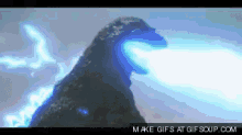 Godzilla  GIF - Godzilla Laser Beam GIFs