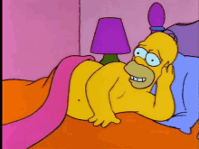 Homer Sexy GIF - Homer Sexy Bed GIFs